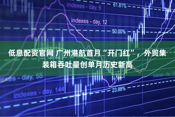 低息配资官网 广州港航首月“开门红”，外贸集装箱吞吐量创单月历史新高